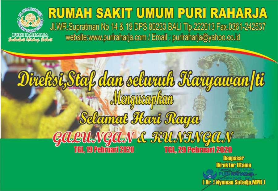 Selamat Hari Raya Galungan Dan Kuningan