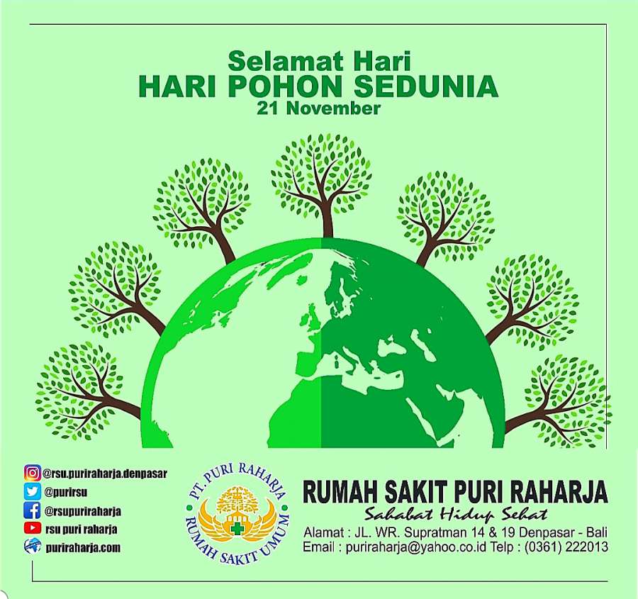 Selamat Hari Pohon Pohon Sedunia 21 November