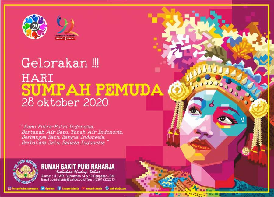 Gelorakan Hari Sumpah Pemuda 28 Oktober 2020 