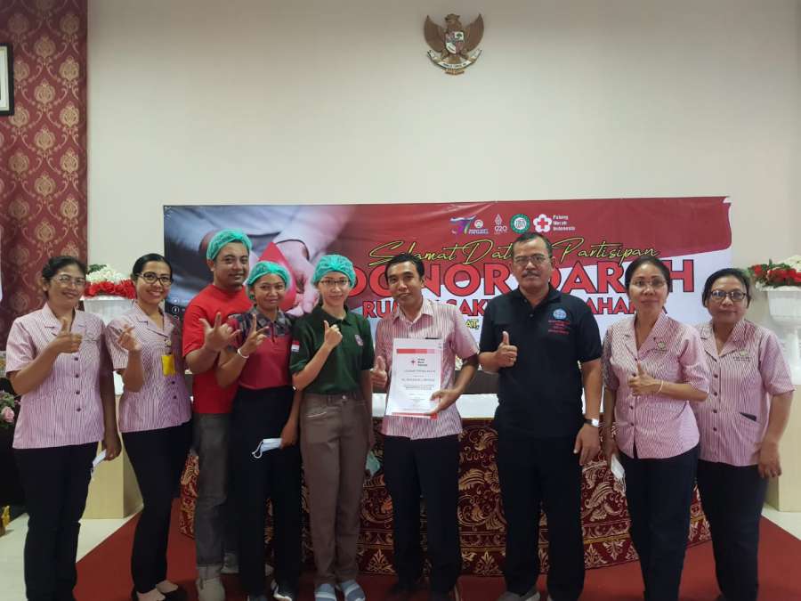 Kegiatan Donor Darah RSU Puri Raharja