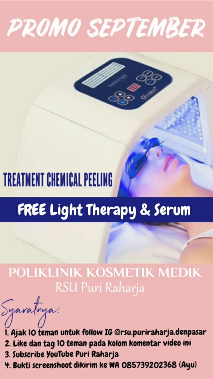 Promo September Treatment Chemical Peeling