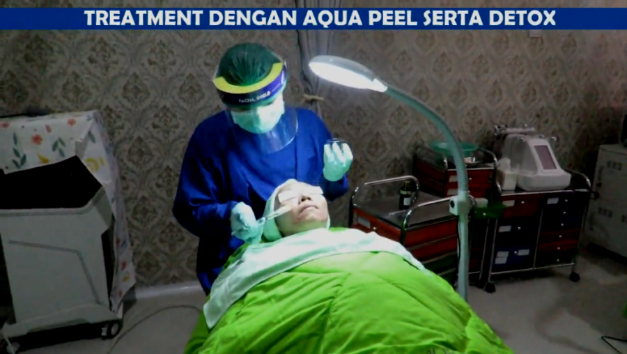 Treatment Dengan Aqua Peel Serta Detox